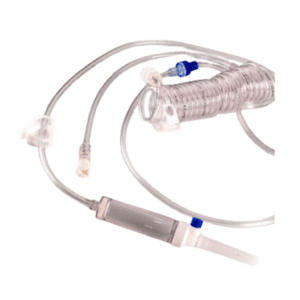 Extensor Espiralado de uma via com 02 válvulas antirrefluxo